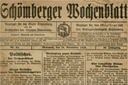 Schömberger Wochenblatt