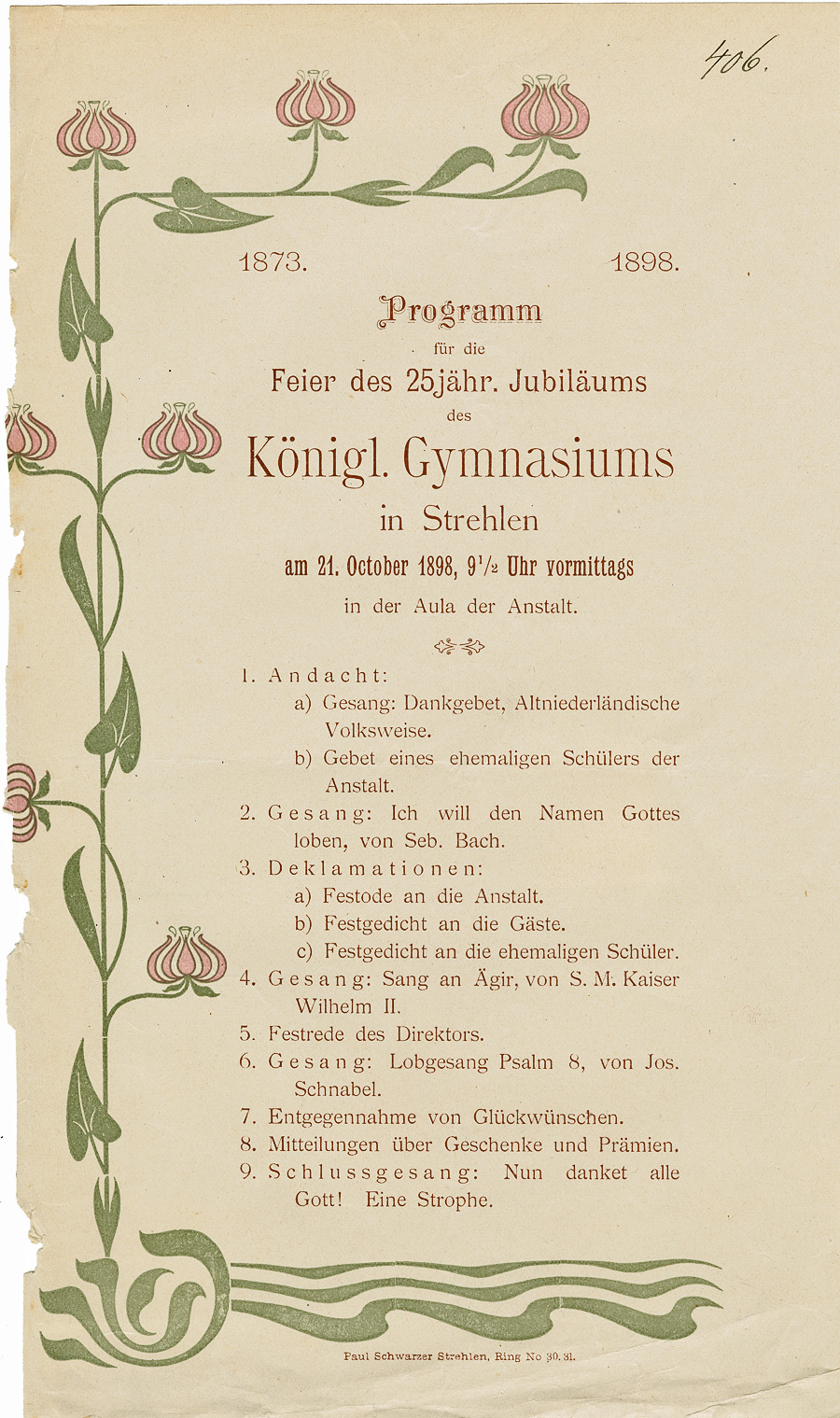 Festprogramm